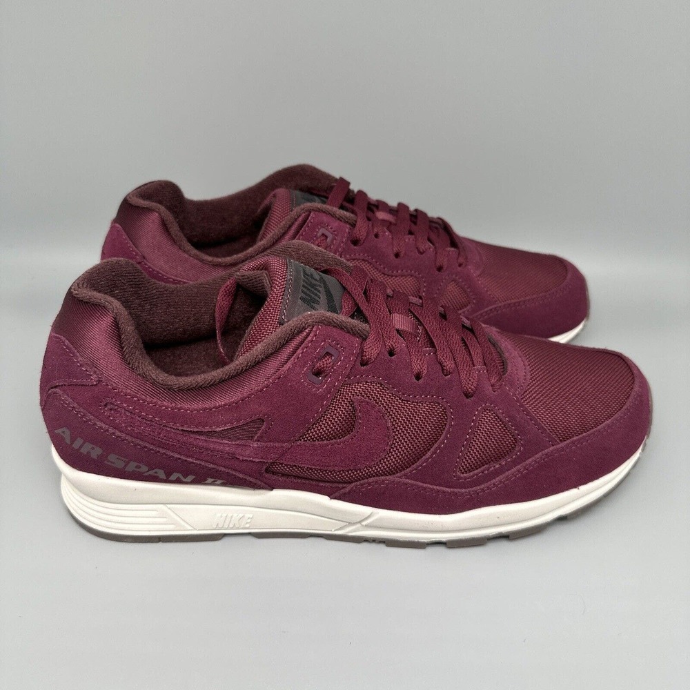 Nike Air Span II PRM Bordeaux Maroon Shoes AO1546-600 Men’s size 11.5 New